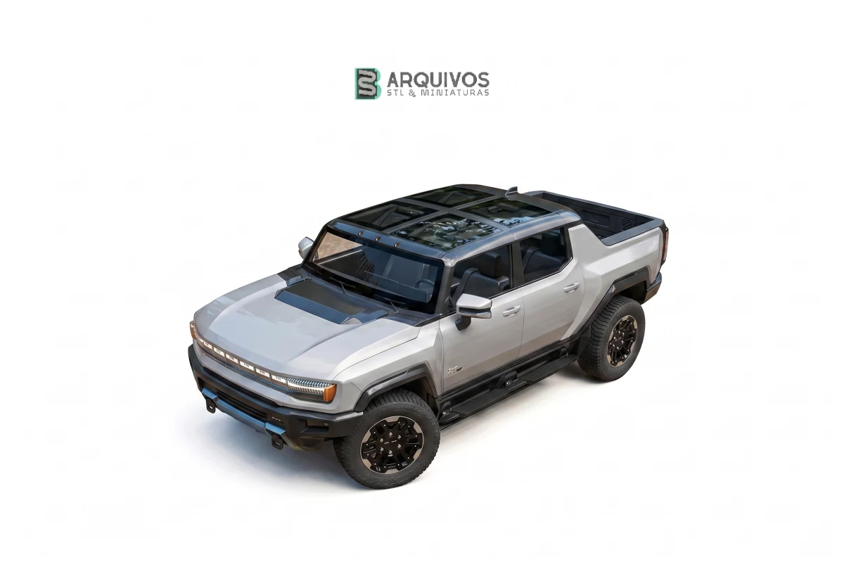 Modelo 3D STL - Hummer EV 2022 — foto 2